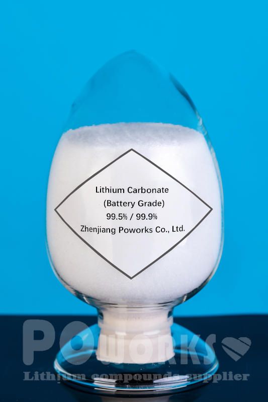 Carbonato di litio (Grade batteria)